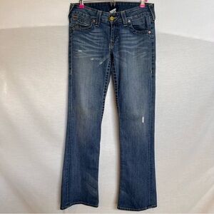 True Religion Dark Blue Boot Cut Jeans